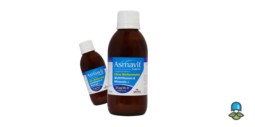 تداخلات دارویی و عوارض شربت asmavit چیست؟